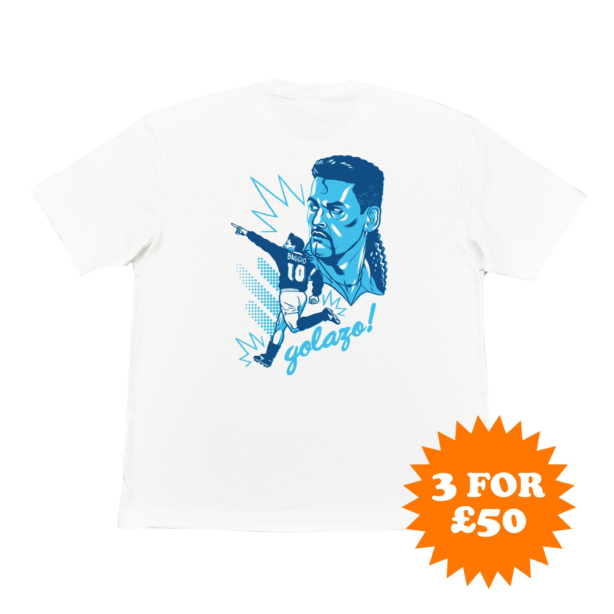 Il Divin Codino Baggio Italy Tee
