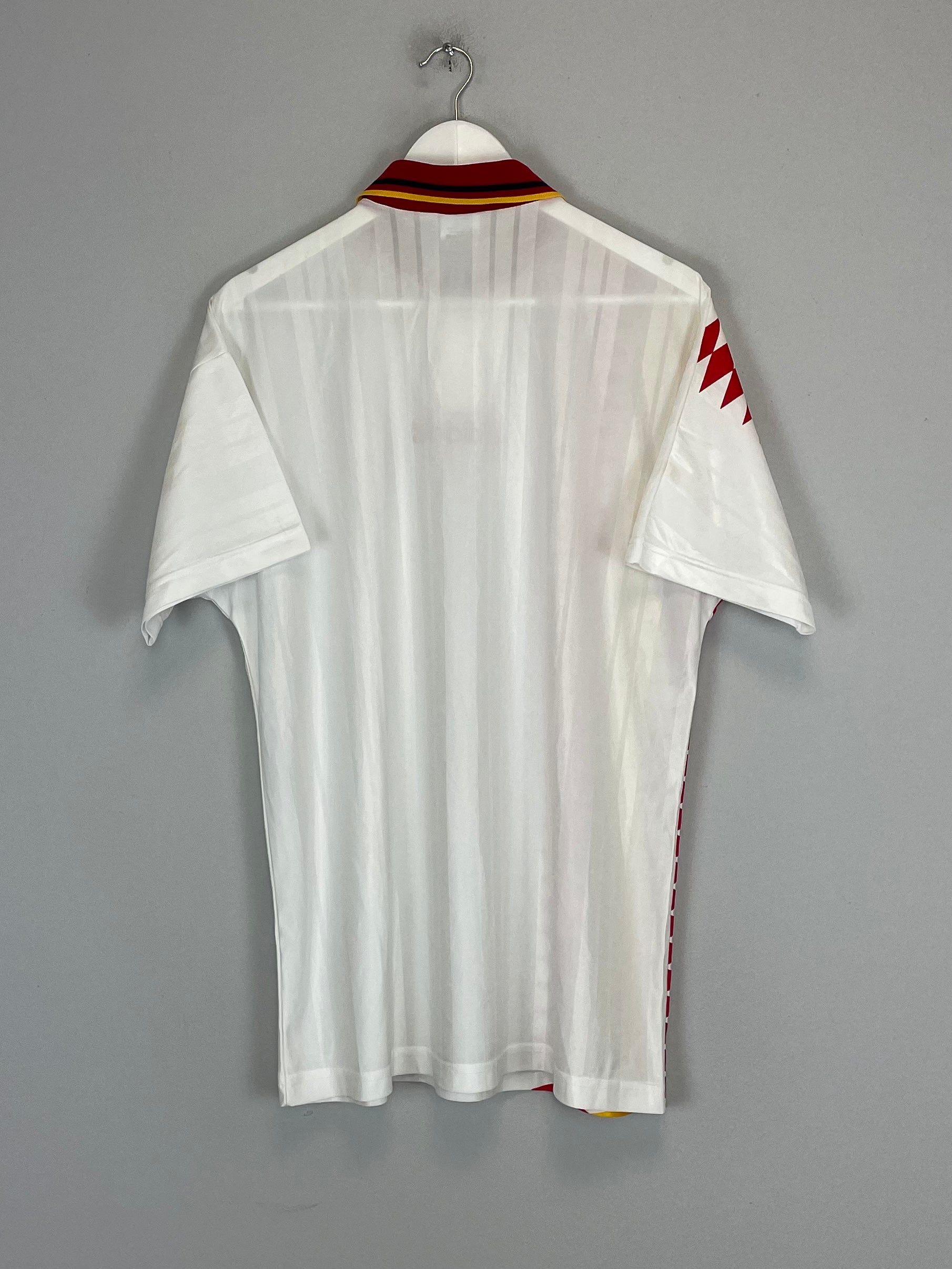Shop 1994/96 SPAIN AWAY SHIRT (L) ADIDAS, classic football shirts, vintage football shirts & retro soccer jerseys at Cult Kits