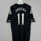 Shop 2008/09 CHELSEA DROGBA #11 AWAY SHIRT (XL) ADIDAS, classic football shirts, vintage football shirts & retro soccer jerseys at Cult Kits