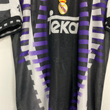 Shop 1997/98 REAL MADRID THIRD SHIRT (XL) KELME, classic football shirts, vintage football shirts & retro soccer jerseys at Cult Kits