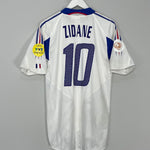Shop 2004/06 FRANCE ZIDANE #10 AWAY SHIRT (M) ADIDAS, classic football shirts, vintage football shirts & retro soccer jerseys at Cult Kits
