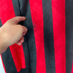 Shop 1994/95 AC MILAN #4 L/S HOME SHIRT (L) LOTTO, classic football shirts, vintage football shirts & retro soccer jerseys at Cult Kits