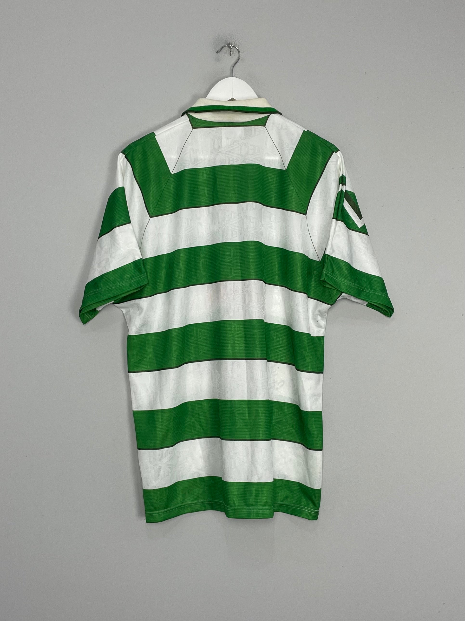 Shop 1991/92 CELTIC *SQUAD SIGNED* BNWT HOME SHIRT (L) UMBRO, classic football shirts, vintage football shirts & retro soccer jerseys at Cult Kits