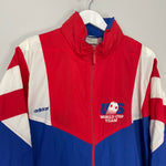 Shop 1992/94 USA WORLD CUP TRACK JACKET (XL) ADIDAS, classic football shirts, vintage football shirts & retro soccer jerseys at Cult Kits