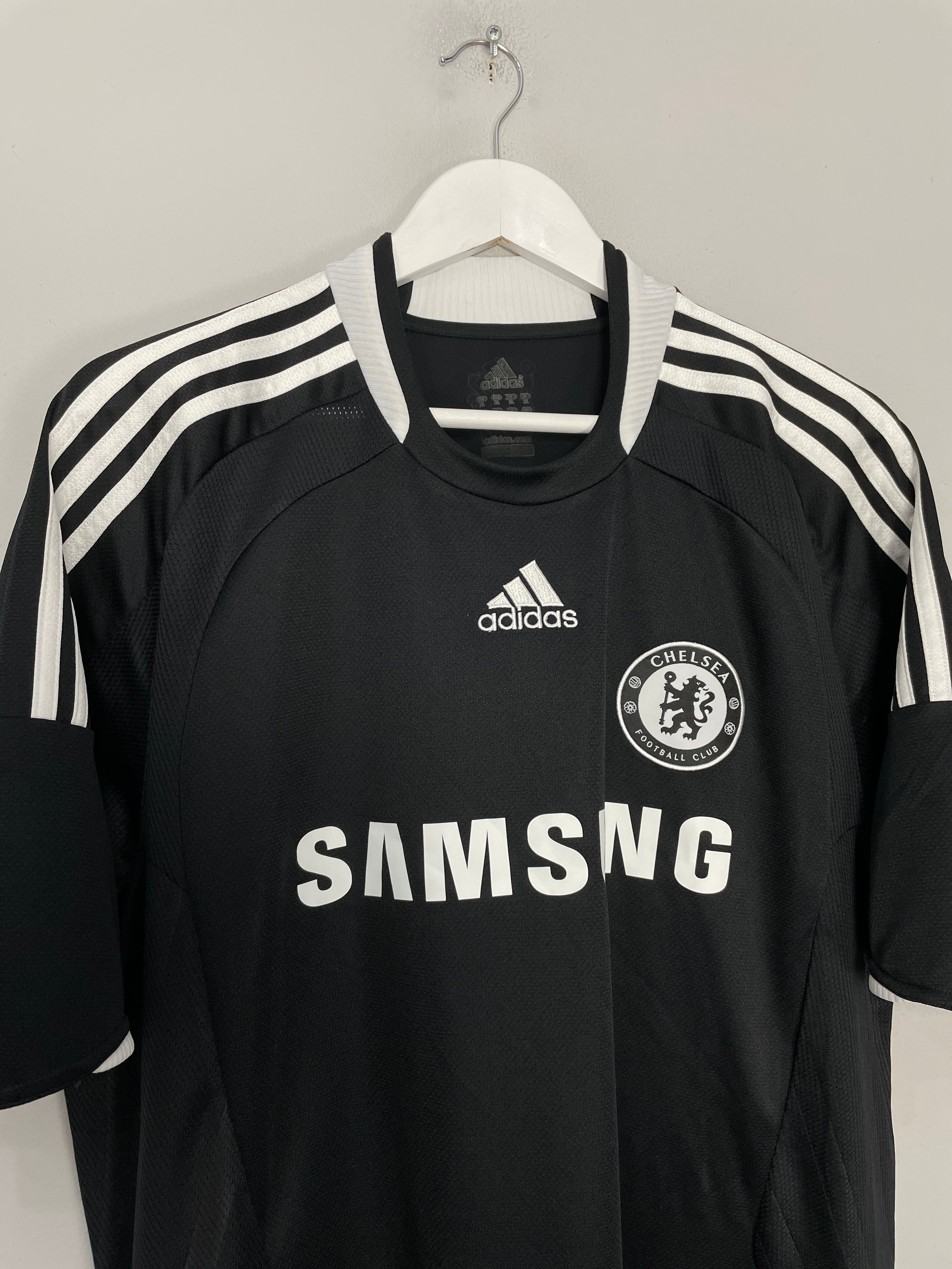 Shop 2008/09 CHELSEA DROGBA #11 AWAY SHIRT (XL) ADIDAS, classic football shirts, vintage football shirts & retro soccer jerseys at Cult Kits