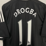 Shop 2008/09 CHELSEA DROGBA #11 AWAY SHIRT (XL) ADIDAS, classic football shirts, vintage football shirts & retro soccer jerseys at Cult Kits