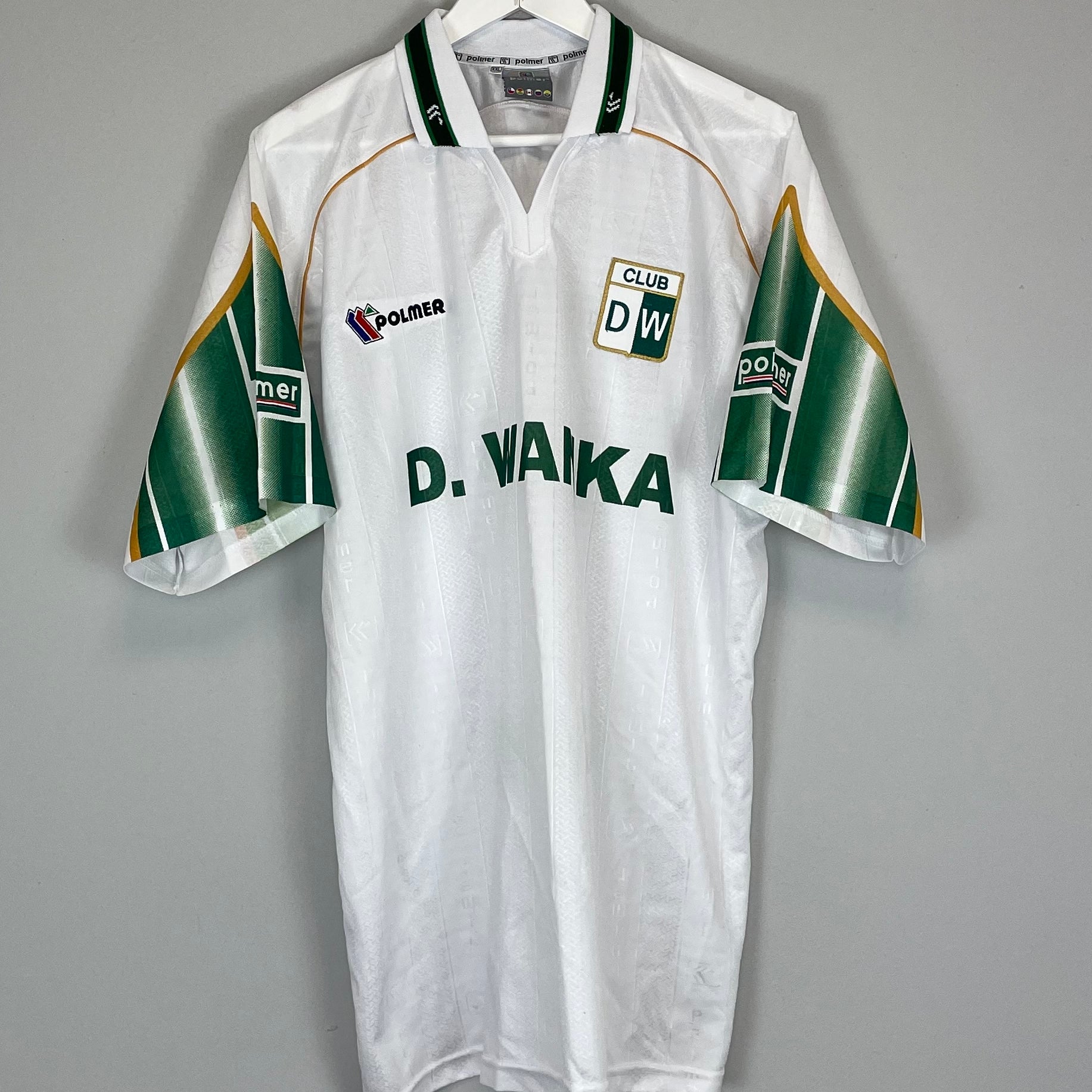 Shop 2002/03 DEPORTIVO WANKA HOME SHIRT (XXL) POLMER, classic football shirts, vintage football shirts & retro soccer jerseys at Cult Kits