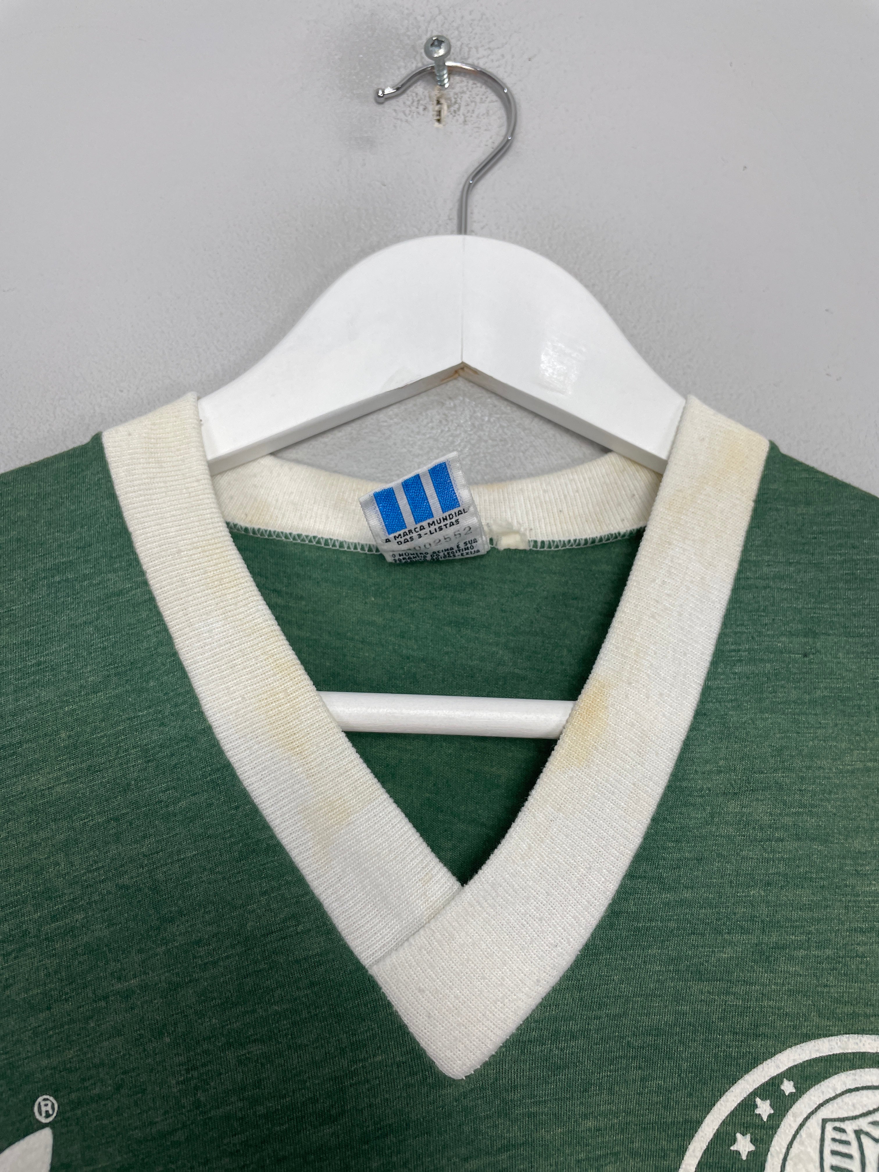 Shop 1989/90 PALMEIRAS #6 HOME SHIRT (M) ADIDAS, classic football shirts, vintage football shirts & retro soccer jerseys at Cult Kits