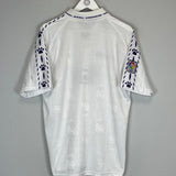 Shop 1994/96 REAL MADRID HOME SHIRT (L) KELME, classic football shirts, vintage football shirts & retro soccer jerseys at Cult Kits
