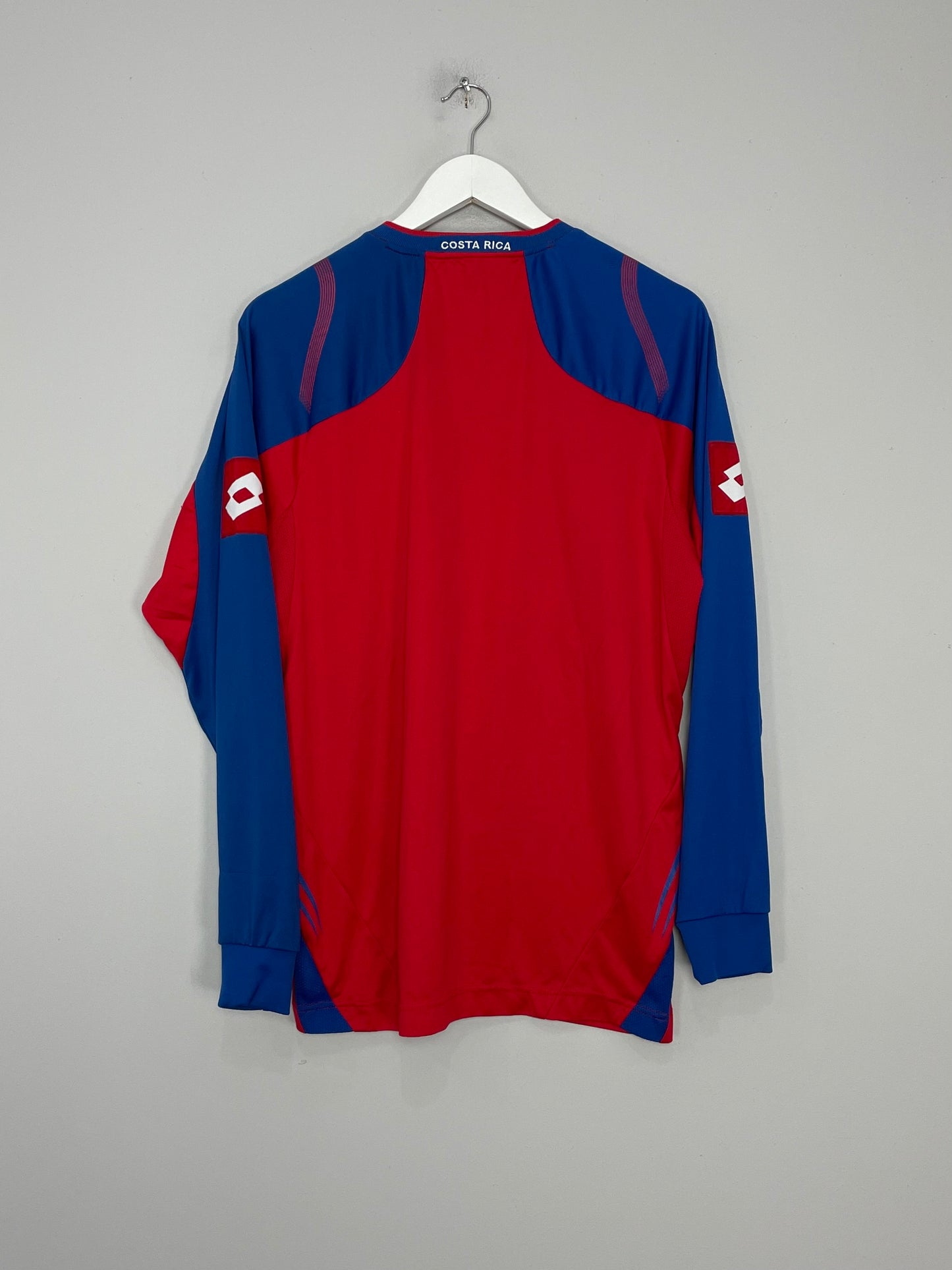 2008/09 COSTA RICA L/S HOME SHIRT (L) LOTTO