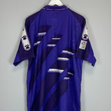 Shop 1994/96 REAL MADRID AWAY SHIRT (XL) KELME, classic football shirts, vintage football shirts & retro soccer jerseys at Cult Kits