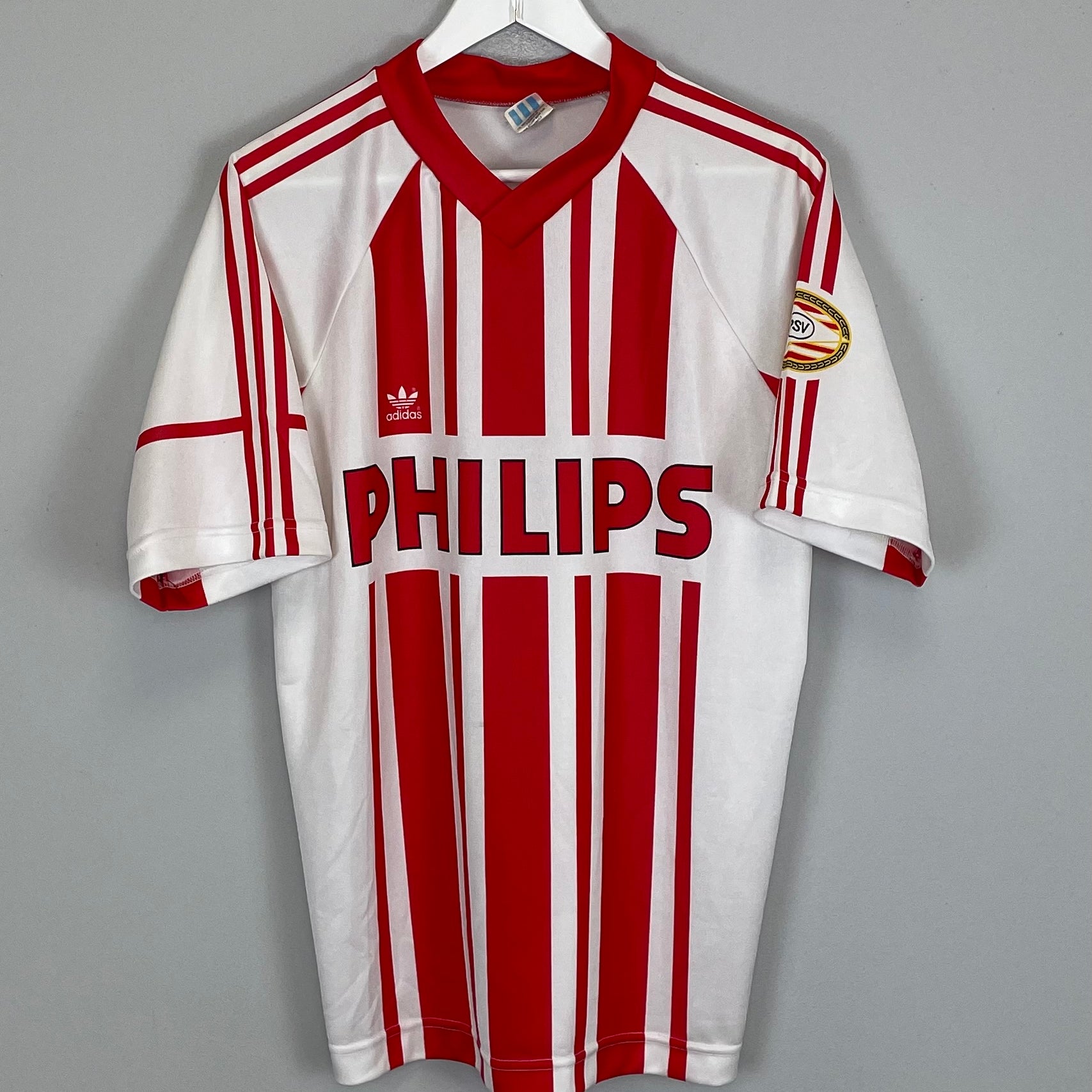 Shop 1989/90 PSV #8 HOME SHIRT (M) ADIDAS, classic football shirts, vintage football shirts & retro soccer jerseys at Cult Kits