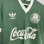 Shop 1989/90 PALMEIRAS #6 HOME SHIRT (M) ADIDAS, classic football shirts, vintage football shirts & retro soccer jerseys at Cult Kits