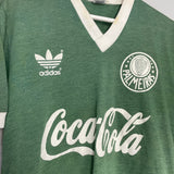 Shop 1989/90 PALMEIRAS #6 HOME SHIRT (M) ADIDAS, classic football shirts, vintage football shirts & retro soccer jerseys at Cult Kits