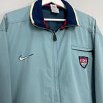 Shop 1998/00 USA COACHES JACKET (L) NIKE, classic football shirts, vintage football shirts & retro soccer jerseys at Cult Kits