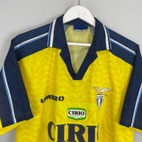 1996/98 LAZIO NEDVED #18 AWAY SHIRT (XL) UMBRO