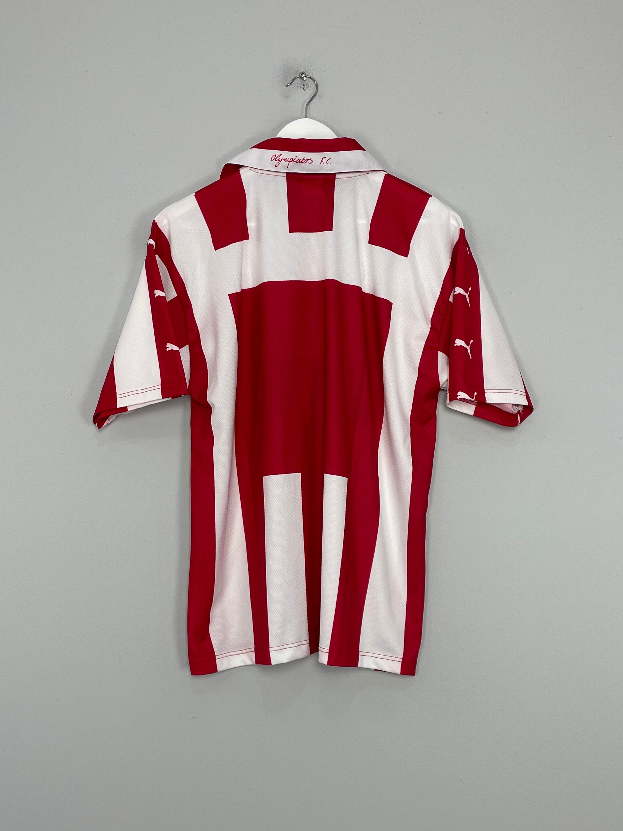 Shop 1997/98 OLYMPIAKOS *BNWT* HOME SHIRT (M) PUMA, classic football shirts, vintage football shirts & retro soccer jerseys at Cult Kits