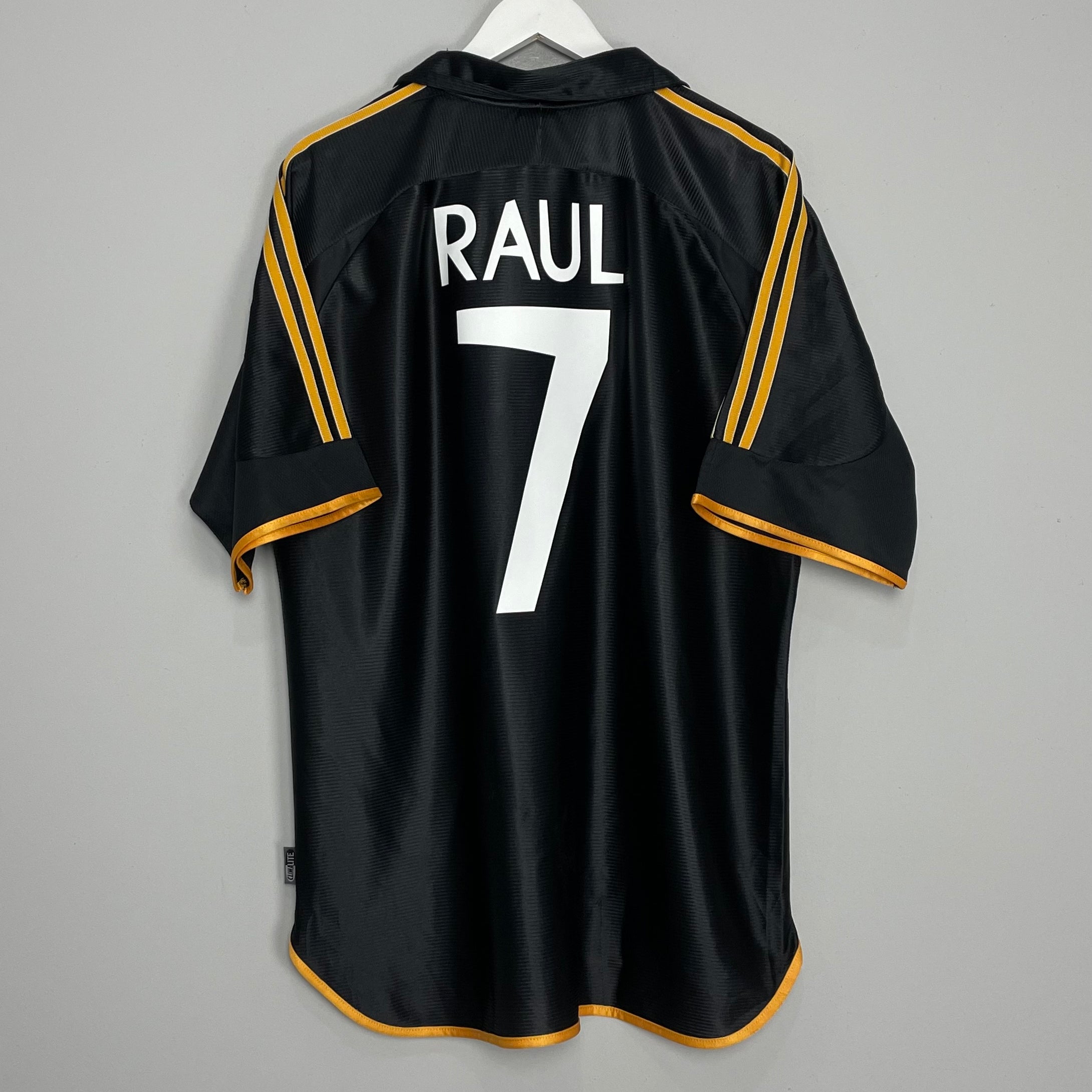 Shop 1998/99 REAL MADRID RAUL #7 AWAY SHIRT (XL) ADIDAS, classic football shirts, vintage football shirts & retro soccer jerseys at Cult Kits