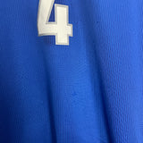 Shop 1997/98 ITALY CANNAVARO #4 HOME SHIRT (XL) NIKE, classic football shirts, vintage football shirts & retro soccer jerseys at Cult Kits