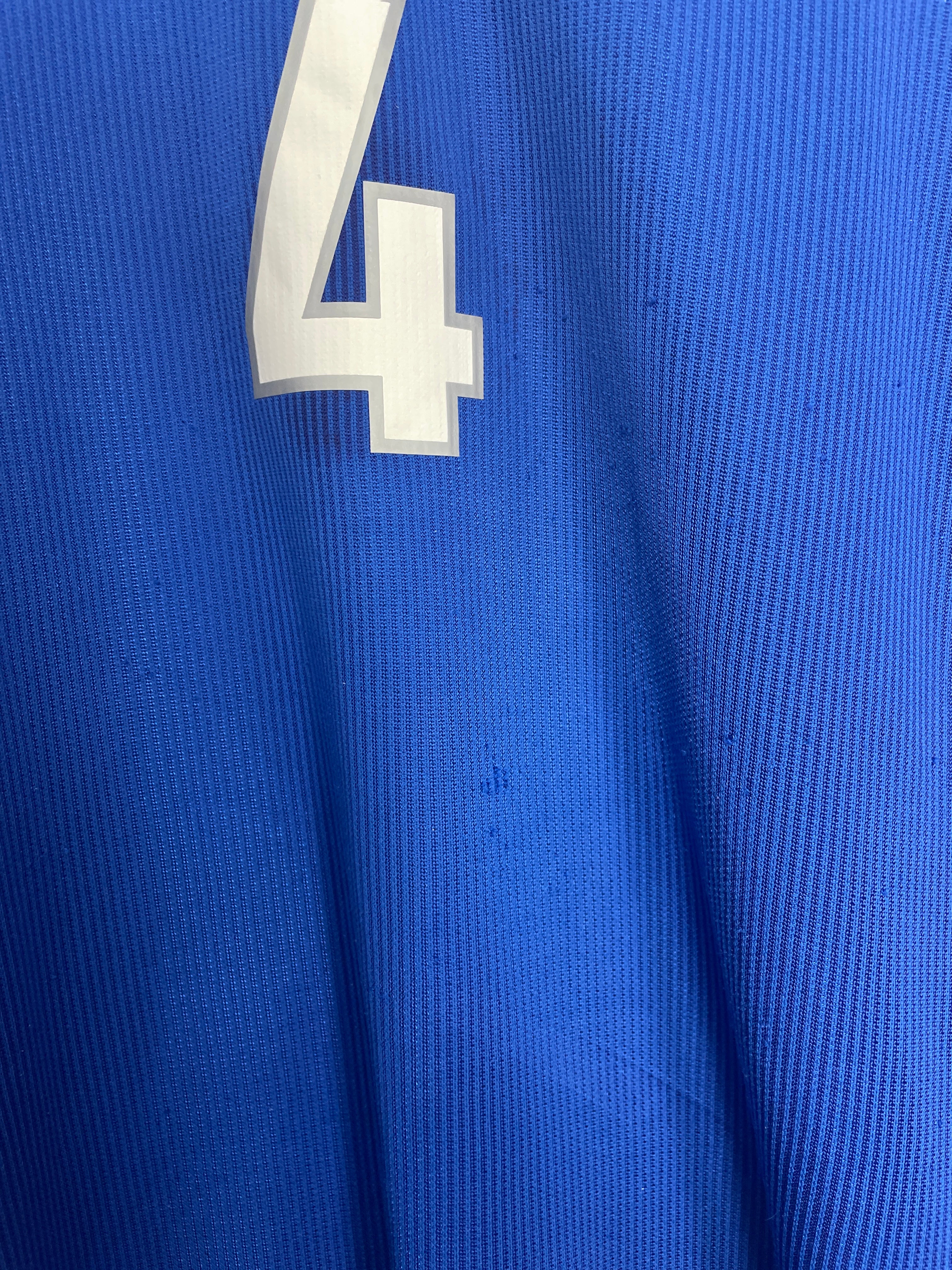Shop 1997/98 ITALY CANNAVARO #4 HOME SHIRT (XL) NIKE, classic football shirts, vintage football shirts & retro soccer jerseys at Cult Kits