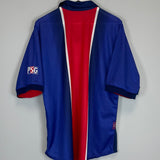 Shop 1998/99 PSG HOME SHIRT (XL) NIKE, classic football shirts, vintage football shirts & retro soccer jerseys at Cult Kits