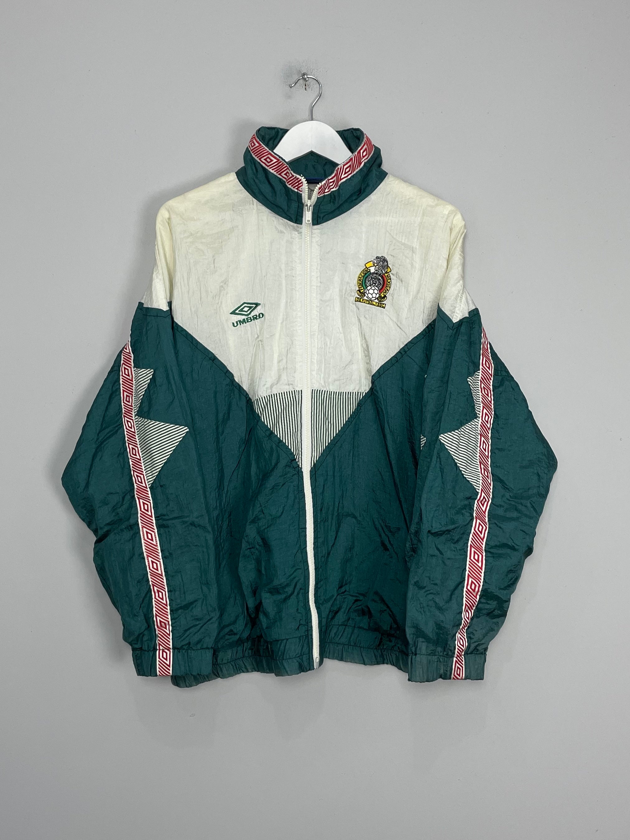 Shop 1993/94 MEXICO FULL TRACKSUIT (L) UMBRO, classic football shirts, vintage football shirts & retro soccer jerseys at Cult Kits