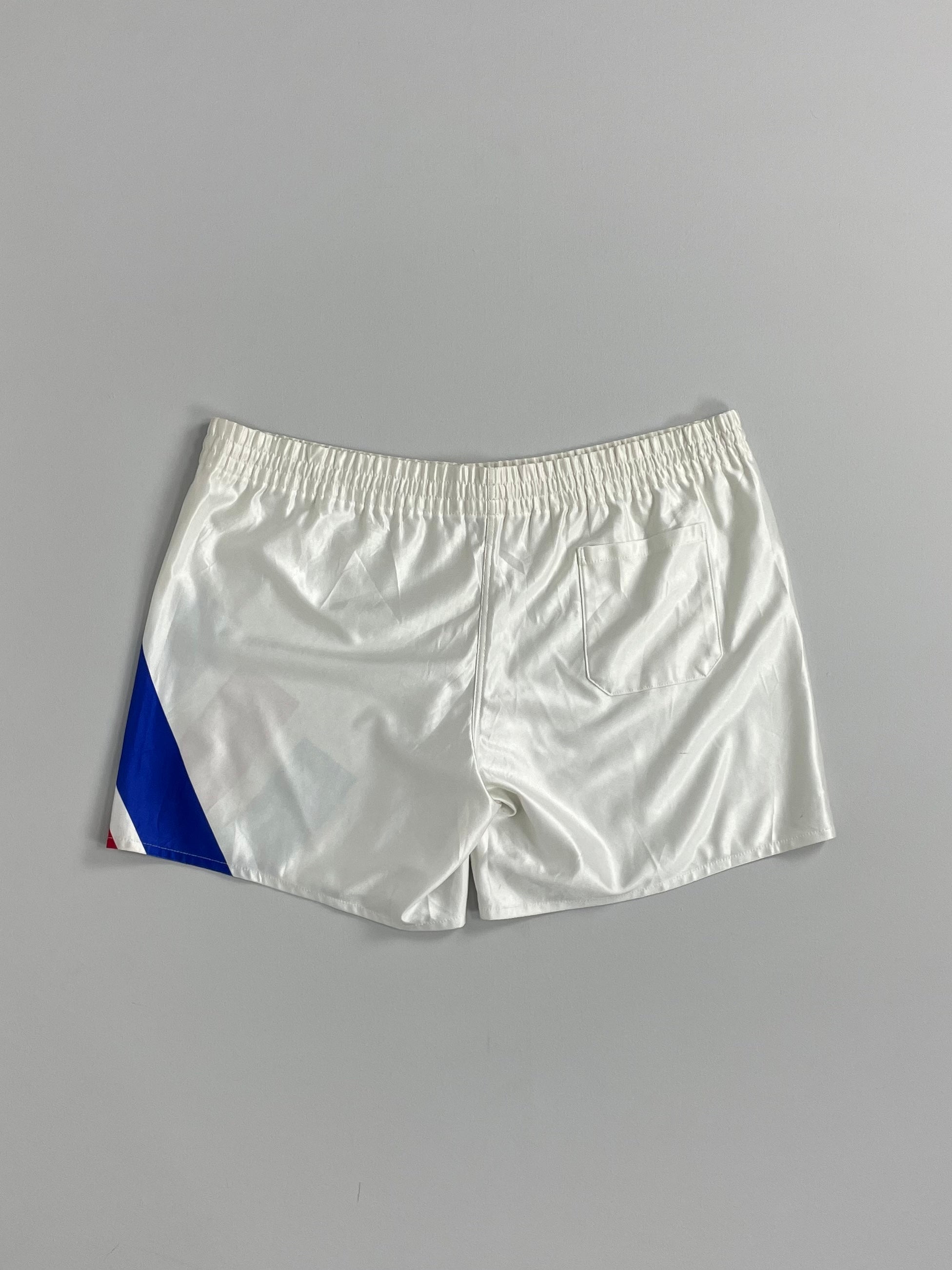 Shop 1992/94 FRANCE AWAY SHORTS (L) ADIDAS, classic football shirts, vintage football shirts & retro soccer jerseys at Cult Kits