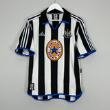 Shop 1999/00 NEWCASTLE SHEARER #9 HOME SHIRT (M) ADIDAS, classic football shirts, vintage football shirts & retro soccer jerseys at Cult Kits