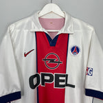 Shop 1997/98 PSG AWAY SHIRT (L) NIKE, classic football shirts, vintage football shirts & retro soccer jerseys at Cult Kits