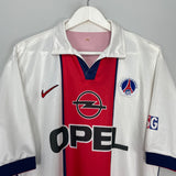 Shop 1997/98 PSG AWAY SHIRT (L) NIKE, classic football shirts, vintage football shirts & retro soccer jerseys at Cult Kits