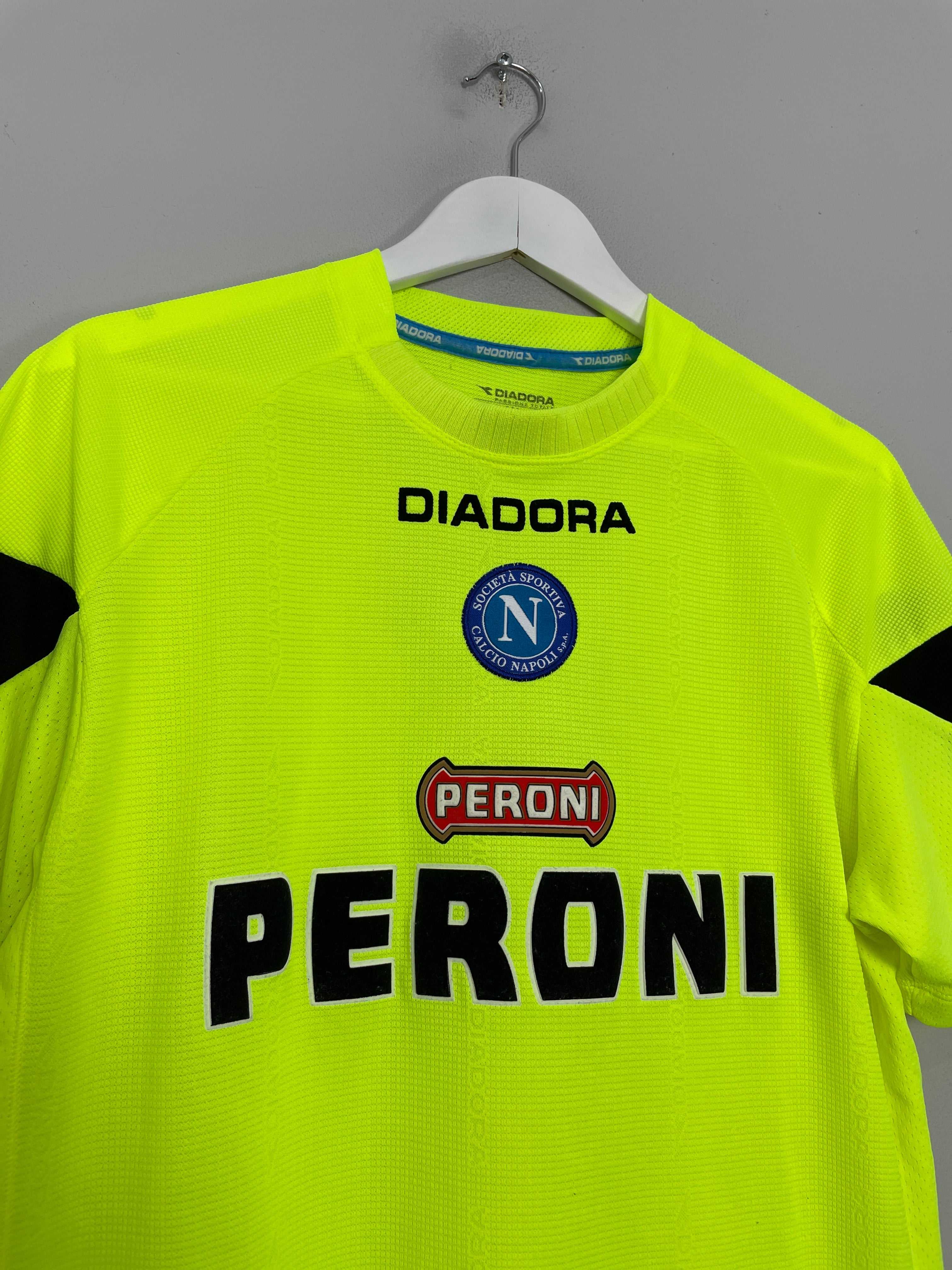 Shop 2002/03 NAPOLI THIRD SHIRT (XL*) DIADORA, classic football shirts, vintage football shirts & retro soccer jerseys at Cult Kits