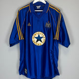 Shop 1998/00 NEWCASLTE UNITED SHEARER #9 AWAY SHIRT (XL) ADIDAS, classic football shirts, vintage football shirts & retro soccer jerseys at Cult Kits