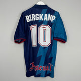 Shop 1995/96 ARSENAL BERGKAMP #10 AWAY SHIRT (XL) NIKE, classic football shirts, vintage football shirts & retro soccer jerseys at Cult Kits