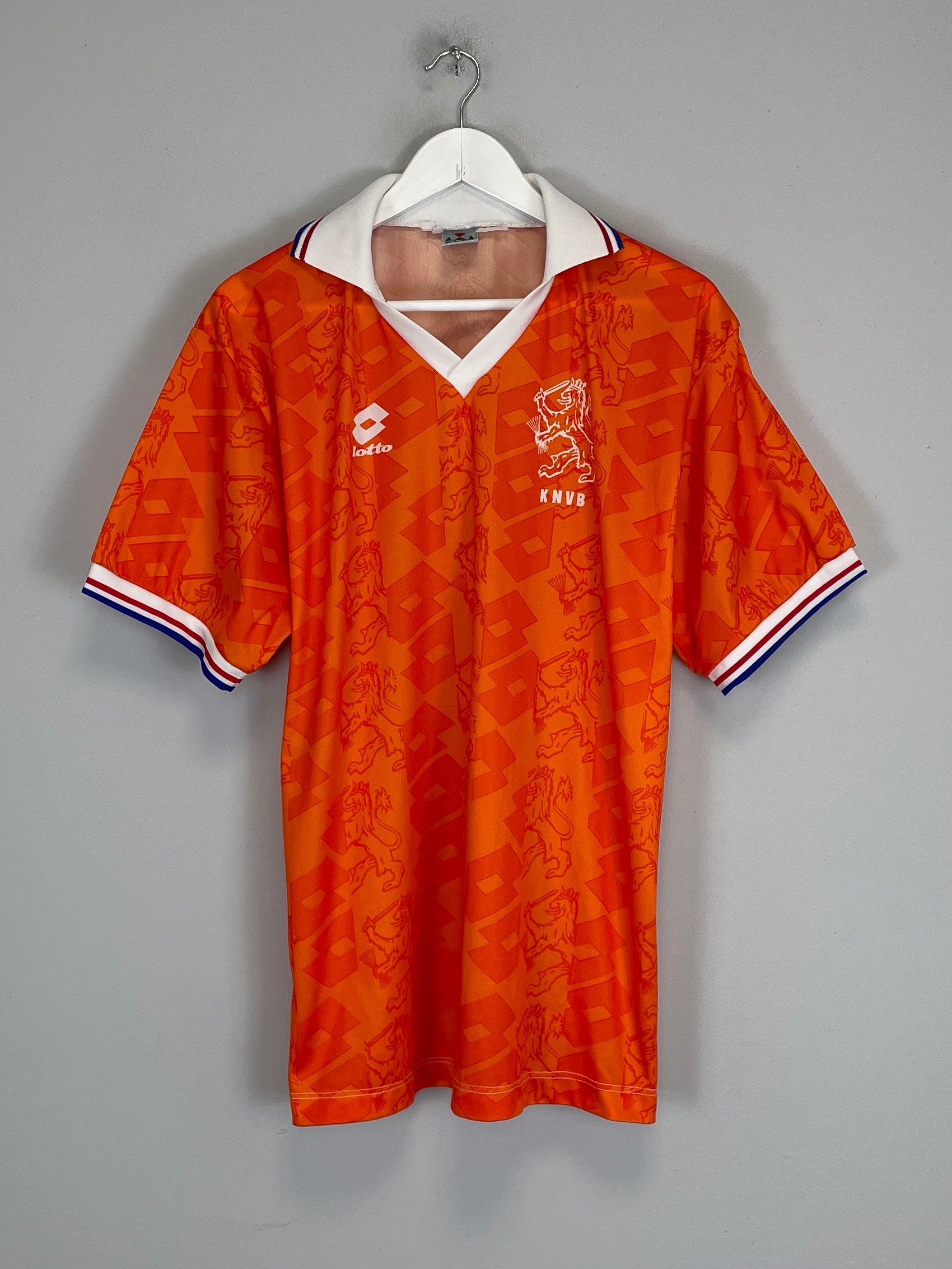 Shop 1994 NETHERLANDS HOME SHIRT (L) LOTTO, classic football shirts, vintage football shirts & retro soccer jerseys at Cult Kits