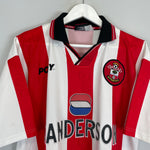 Shop 1997/99 SOUTHAMPTON HOME SHIRT (L) PONY, classic football shirts, vintage football shirts & retro soccer jerseys at Cult Kits