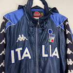 Shop 2000/01 ITALY JACKET (XXL) KAPPA, classic football shirts, vintage football shirts & retro soccer jerseys at Cult Kits