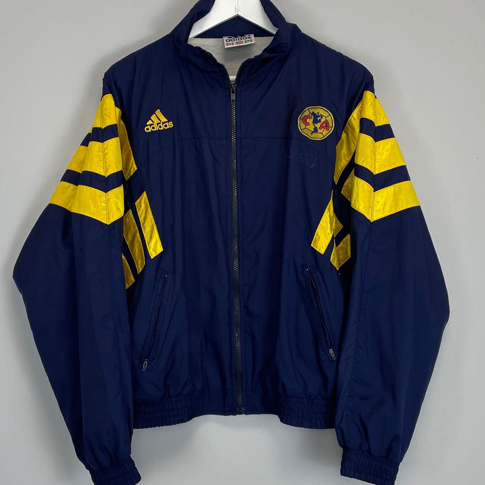 Shop 1994/96 CLUB AMERICA TRACK JACKET (S/M) ADIDAS, classic football shirts, vintage football shirts & retro soccer jerseys at Cult Kits