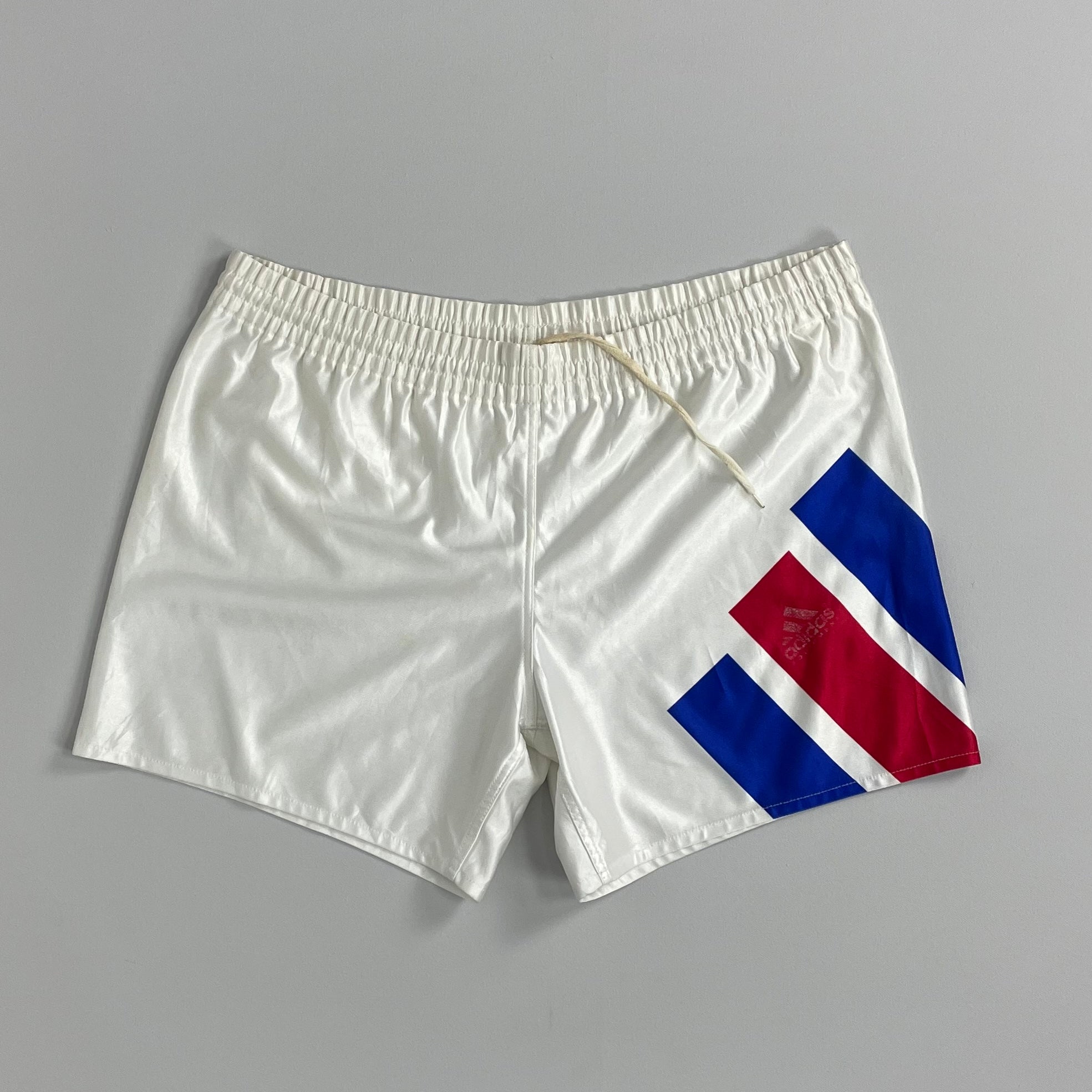 Shop 1992/94 FRANCE AWAY SHORTS (L) ADIDAS, classic football shirts, vintage football shirts & retro soccer jerseys at Cult Kits