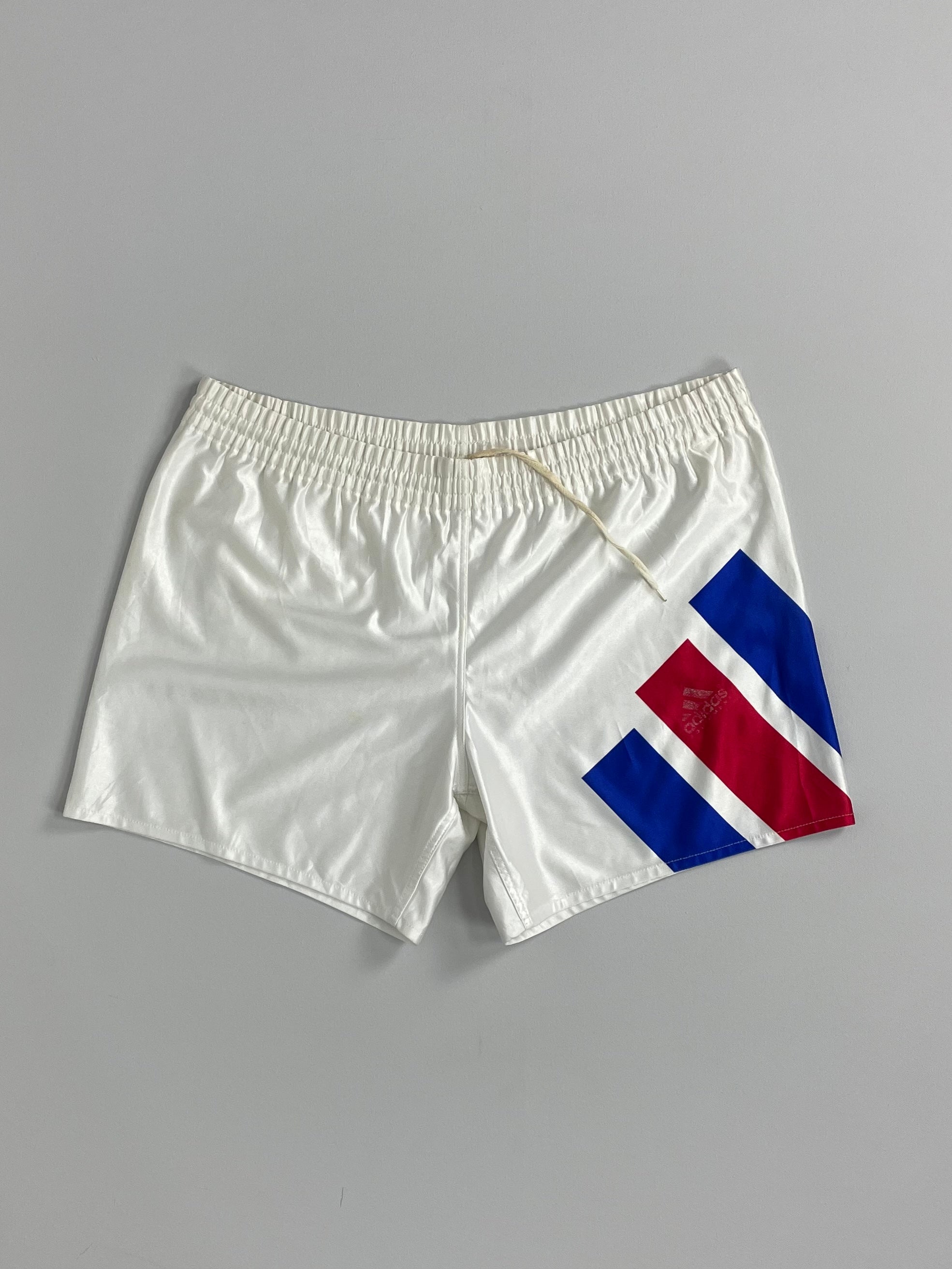 Shop 1992/94 FRANCE AWAY SHORTS (L) ADIDAS, classic football shirts, vintage football shirts & retro soccer jerseys at Cult Kits