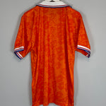 Shop 1994 NETHERLANDS HOME SHIRT (L) LOTTO, classic football shirts, vintage football shirts & retro soccer jerseys at Cult Kits