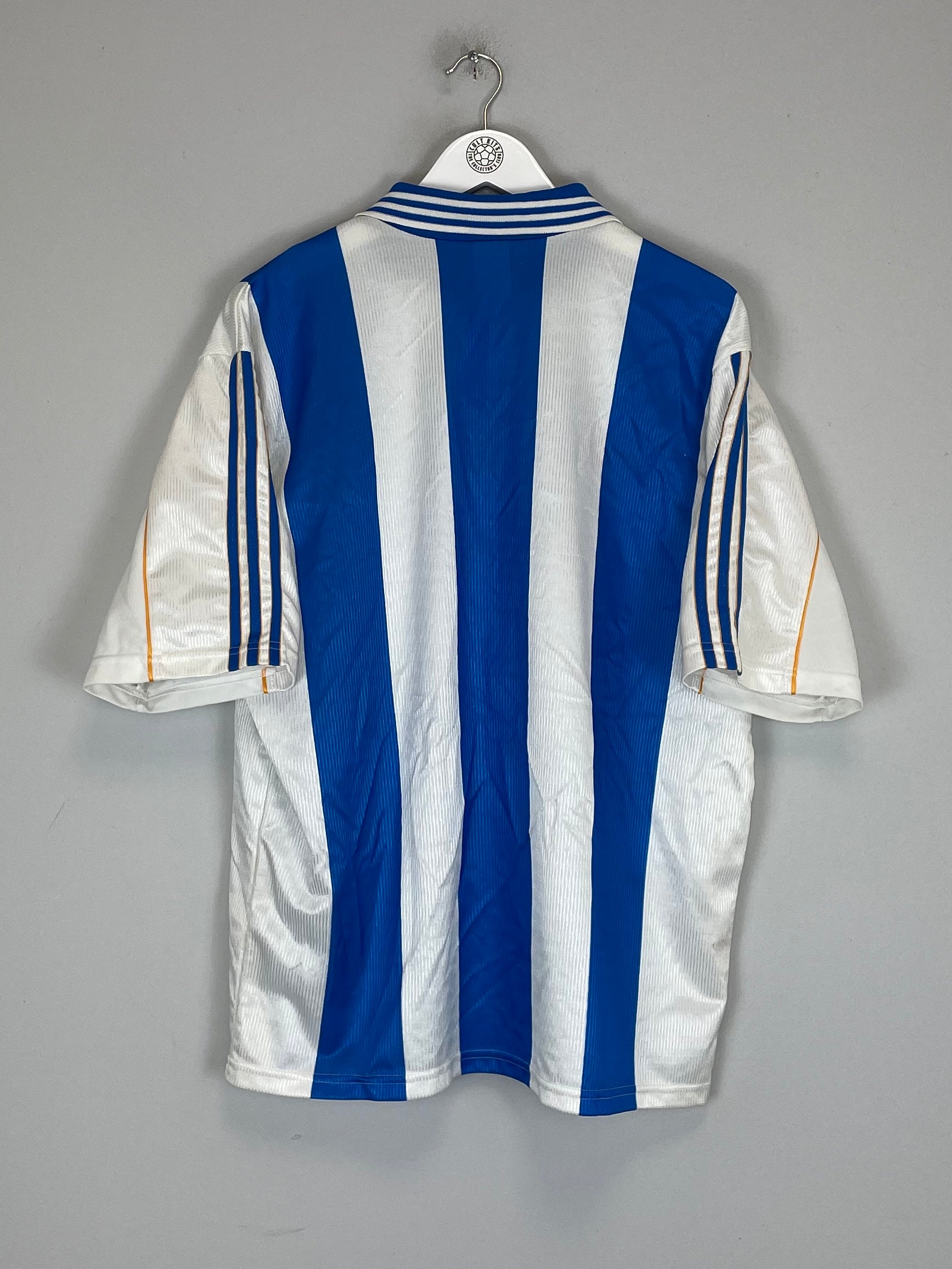 Shop 1998/00 DEPORTIVO LA CORUNA HOME SHIRT (L) ADIDAS, classic football shirts, vintage football shirts & retro soccer jerseys at Cult Kits
