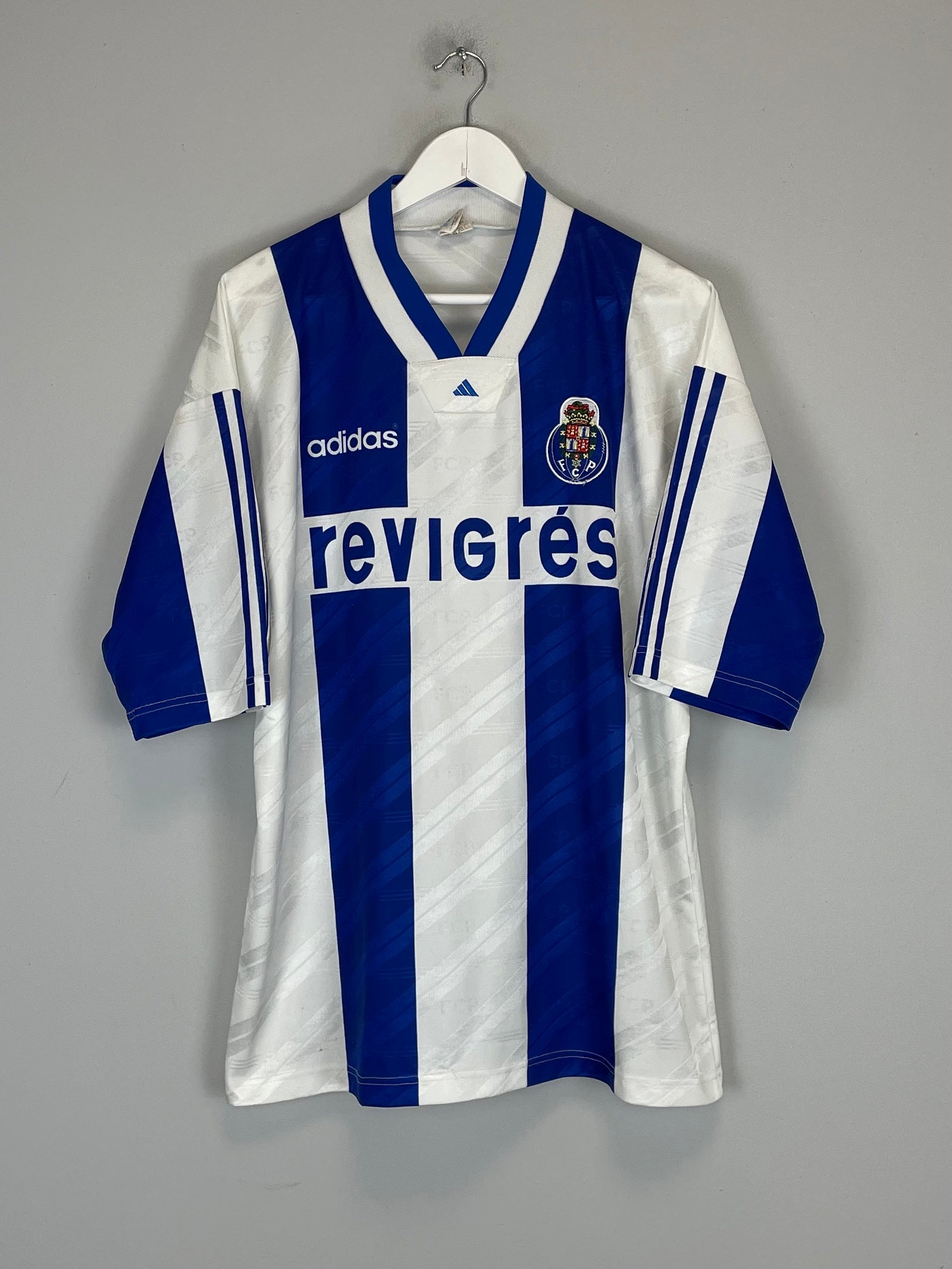 Shop 1994/95 PORTO HOME SHIRT (XL) ADIDAS, classic football shirts, vintage football shirts & retro soccer jerseys at Cult Kits