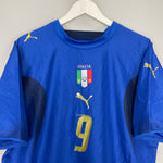 Shop 2006/07 ITALY TONI #9 HOME SHIRT (XL) PUMA, classic football shirts, vintage football shirts & retro soccer jerseys at Cult Kits