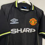 Shop 1998/99 MANCHESTER UNITED THIRD SHIRT (L) UMBRO, classic football shirts, vintage football shirts & retro soccer jerseys at Cult Kits