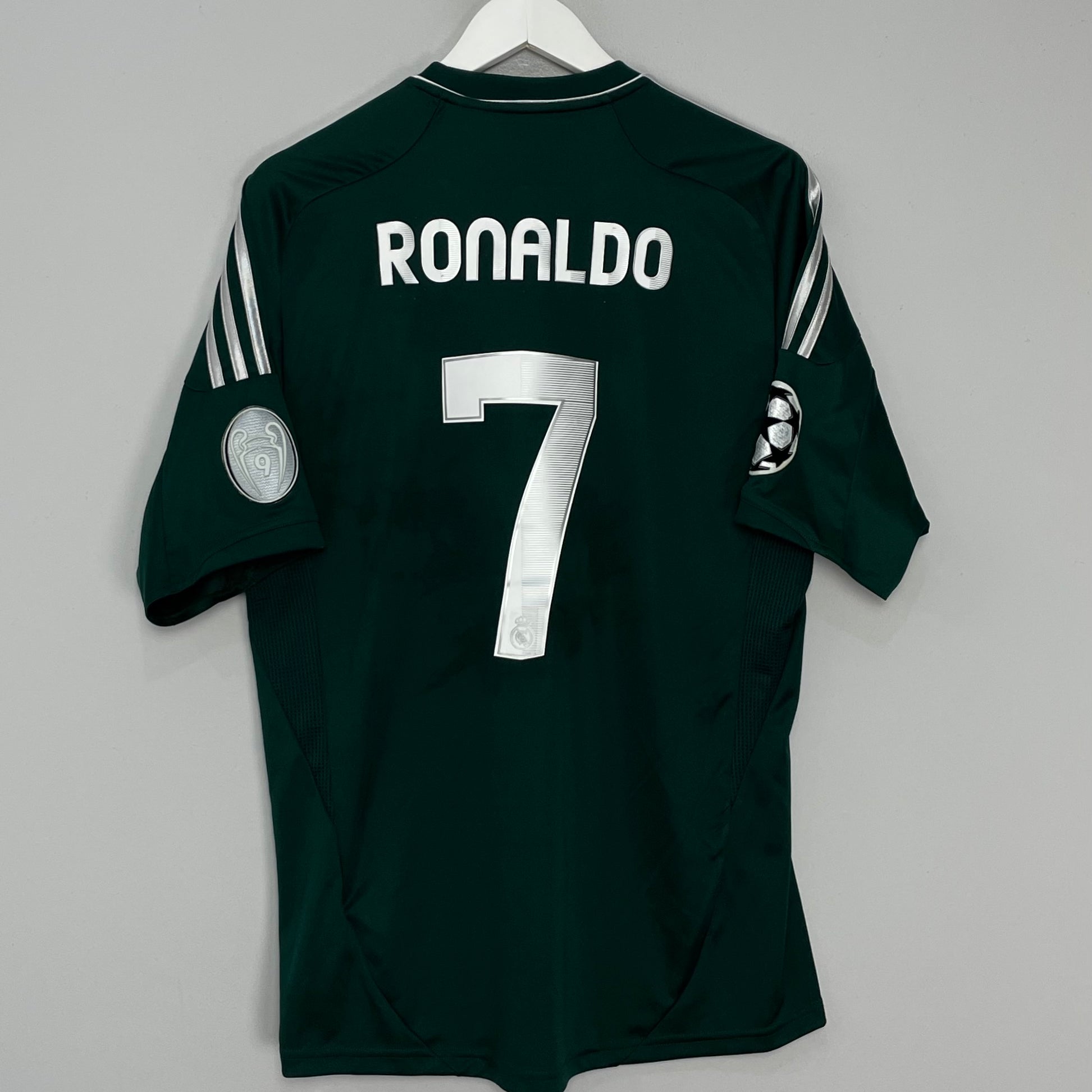 Shop 2012/13 REAL MADRID RONALDO #7 C/L THIRD SHIRT (L) ADIDAS, classic football shirts, vintage football shirts & retro soccer jerseys at Cult Kits