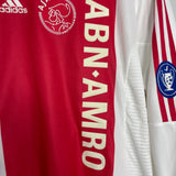 Shop 2003/04 AJAX ZLATAN #7 L/S C/L HOME SHIRT (L) ADIDAS, classic football shirts, vintage football shirts & retro soccer jerseys at Cult Kits