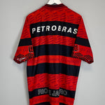Shop 1995/96 FLAMENGO *CENTENARY* HOME SHIRT (L) UMBRO, classic football shirts, vintage football shirts & retro soccer jerseys at Cult Kits
