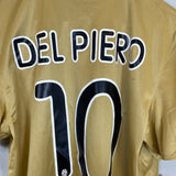 Shop 2008/09 JUVENTUS DEL PIERO #7 *BNWT* THIRD SHIRT (L) NIKE, classic football shirts, vintage football shirts & retro soccer jerseys at Cult Kits
