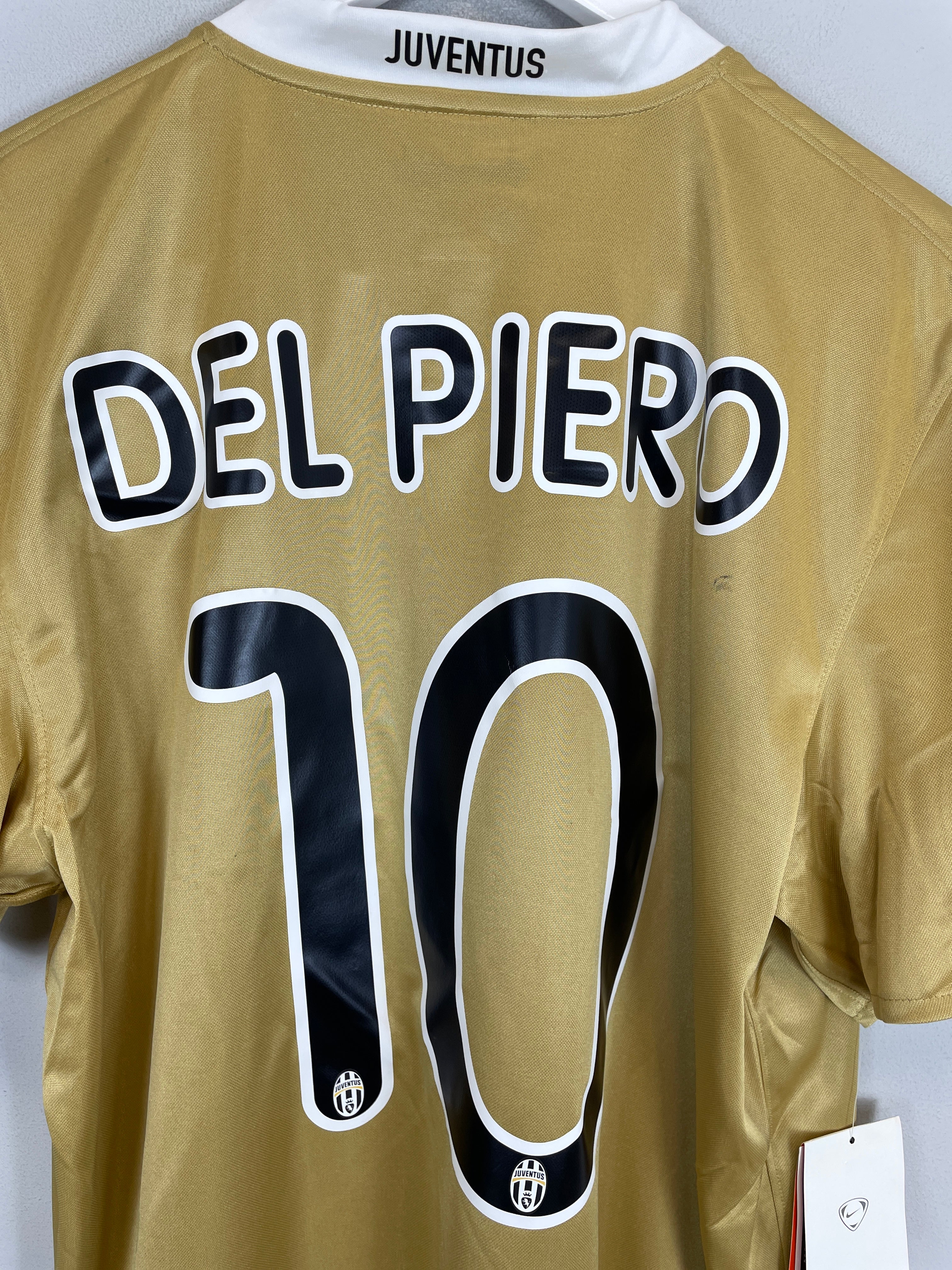 Shop 2008/09 JUVENTUS DEL PIERO #7 *BNWT* THIRD SHIRT (L) NIKE, classic football shirts, vintage football shirts & retro soccer jerseys at Cult Kits