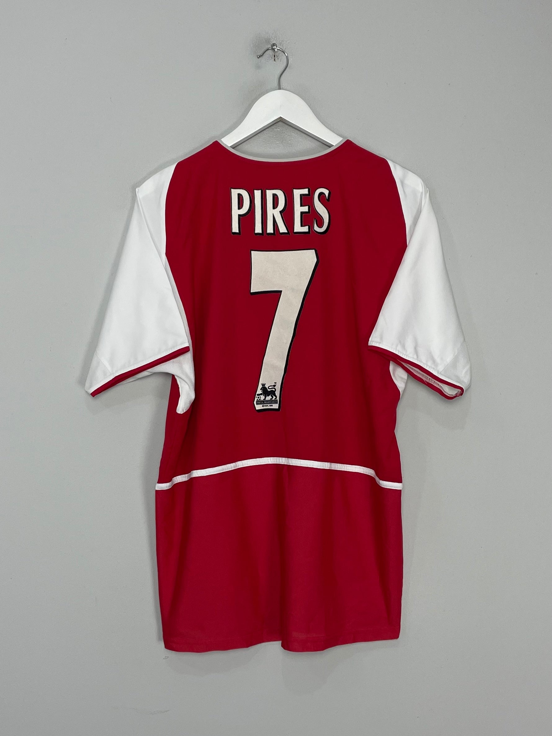 2002/04 ARSENAL PIRES #7 HOME SHIRT (M) NIKE
